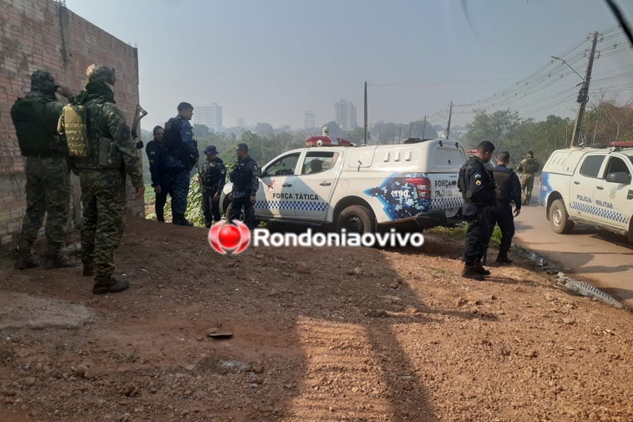 URGENTE: Bandidos trocam tiros com policiais durante operação Audácia 3